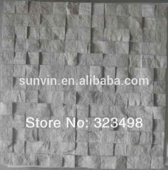 balcony wall stone mosaic