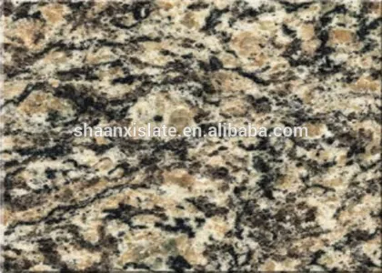 HYG natural stone tiger skin red granite tile