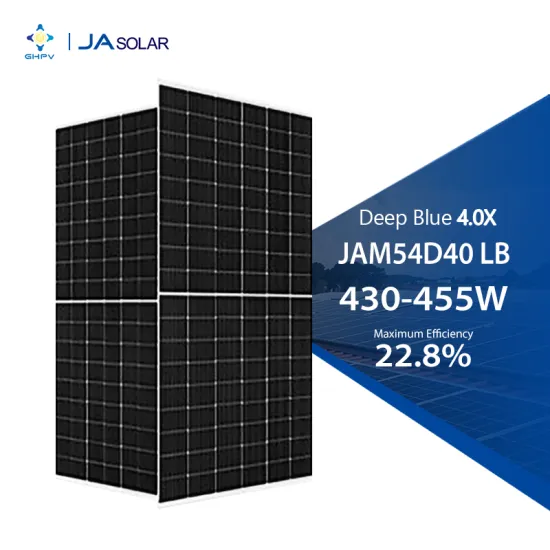 JA Wholesale: High-Power N-Type Bifacial Double Glass Monocrystalline Solar Panels - 430W to 455W