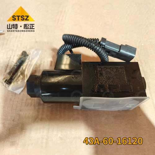 The solenoid valve 43A-60-16120/ 43A6016120 is suitable for dump trucks such as HD465-8 and HD605-8