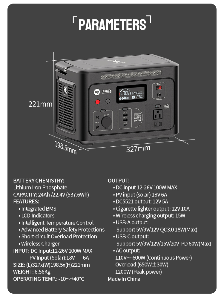 Portable-Power-Station-HW600L-description-8