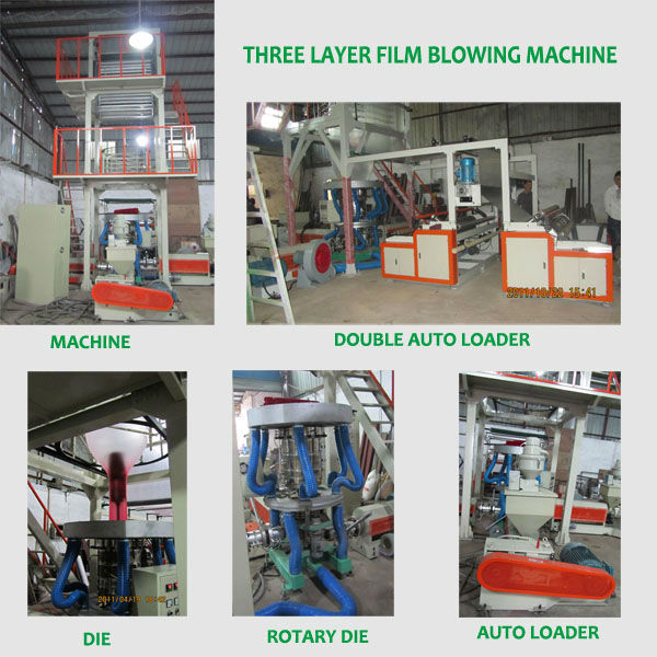 Mingde Hot Sale Three Layers Film Blown Machine