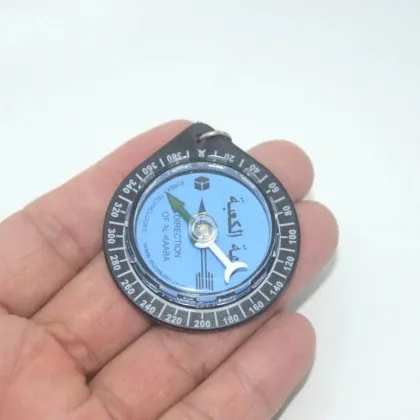 Factory Wholesale Cheap Muslim Keychain Compasses: Portable Plastic Oily Compasses for Promotion