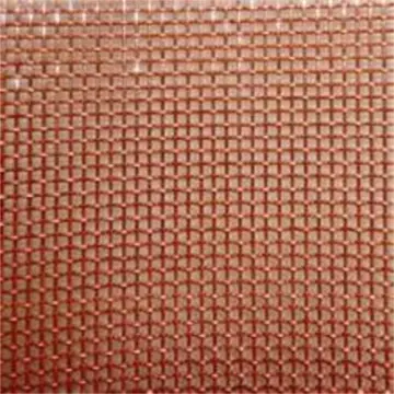 Square hole Copper Wire Mesh