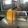 Plastic pipe cutting machine