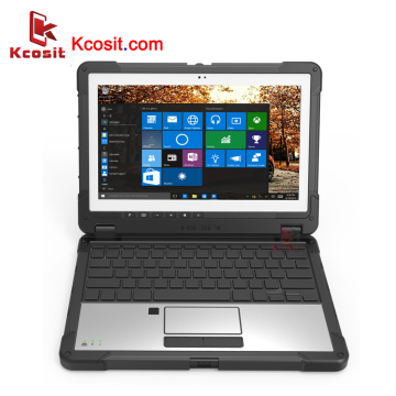 Rugged Notebook Waterproof Laptop Computer Military Tablet PC Windows 10 Home 11.6" 8G RAM 128GB SSD RS232 UBlox GPS Stylus HDMI