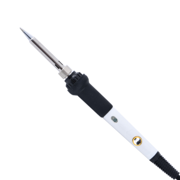 Adjustable Temperature 60W 110V US/220V EU Portable Soldering Iron with White Handle