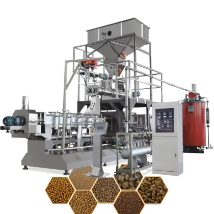 Automatic Float Fish Food Maker: Floating Fish Feed Pellet Extruder Machine