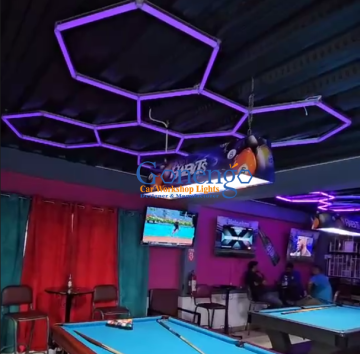Hochwertige LED -Tube RGB Light - Heiße verkaufen Smart LED Hexagon Garage Gym Bar Deckenbeleuchtung