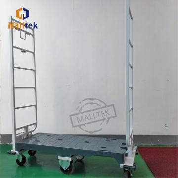 6Casters NC Shop Plastic U Boat Transport Trolley