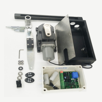 Elektretormotor: Automatischer Schwung -Gate -Opener mit Fernbedienung für bis zu 200 kg, IP68 wasserdichtem Schutz
