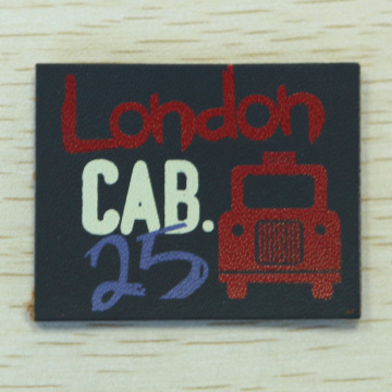 Leather Patch with London Cab