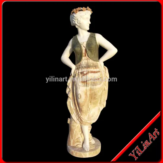 Garden Naked Women Figure Stone Sculpture (Factory) (YL-R147)