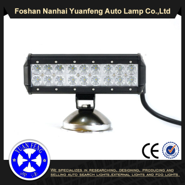 High power 9 inch led light bar,54w ip67 offroad light bar