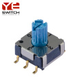 4+1Pins Thru-hole Octal 8 Position Rotary DIP Switch