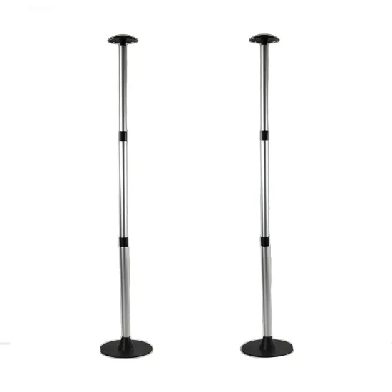 Adjustable Aluminum Boat Cover Support Poles with Snap Top or Mushroom Top