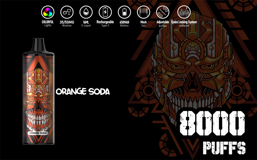Onlyrelx Energy8000 Orange Soda
