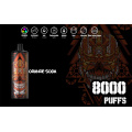 Alta calidad 8000puffs 2022 cigarro desechable más vendido