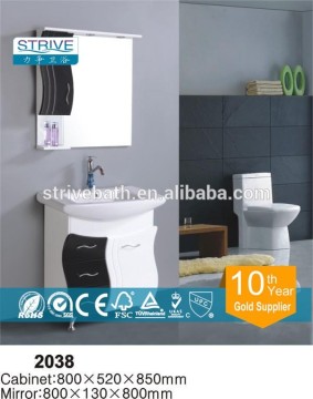 MDF free standing bathroom cabinet