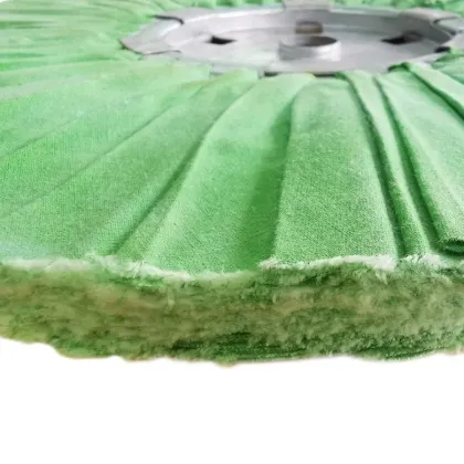 GREEN BUFFING WHEEL FOR ROUGHING HARDWARE
