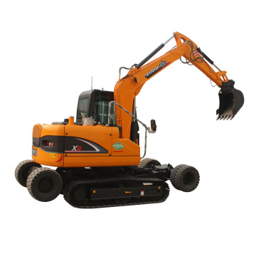 wheel-cawler excavator X9 from Rhinoceros