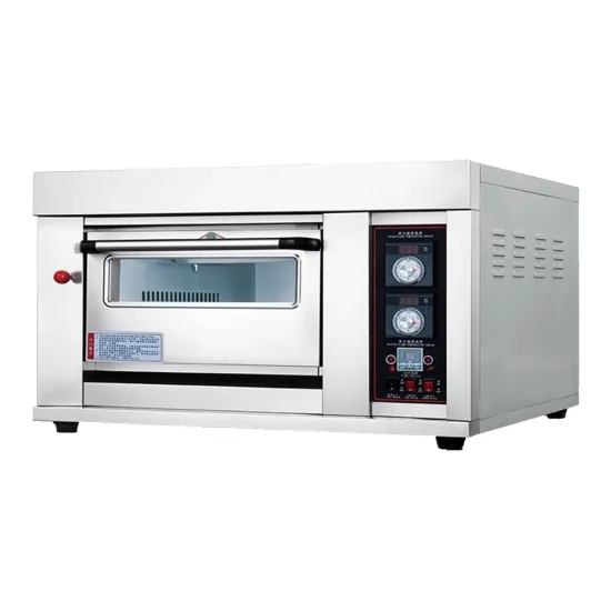 1 Deck 1 Tray Factory Wholesale Customized Commercial Bakery Stainless Steel Pita Bread Electric Oven
