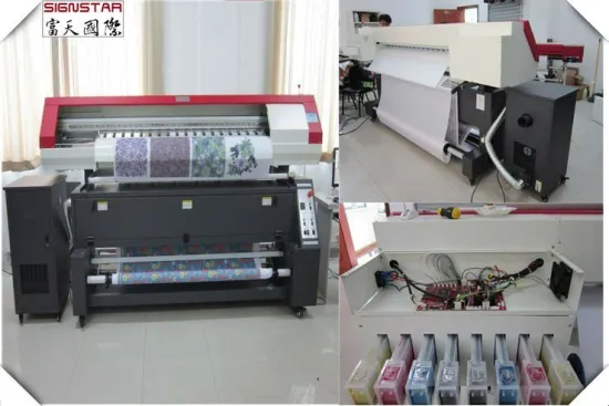 textile printing machine for flags