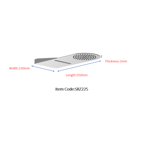 Soffione doccia multifunzione rotondo