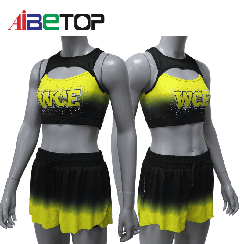 Cheer Crop Top And Butterfly Short