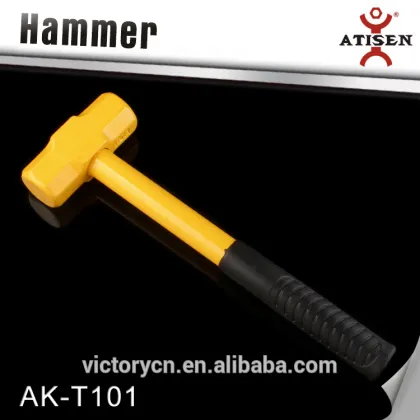 New 2.5lb High-Carbon Steel Octagonal Hammer with Fiberglass Handle