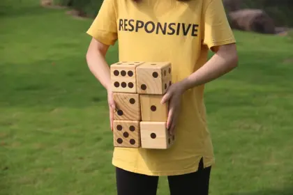 Children Toys Wooden Dice
