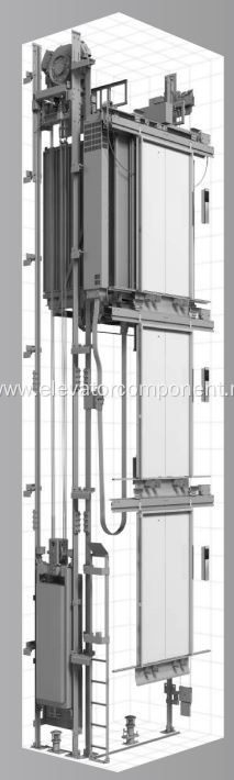 CEP3800 Machine-Room-Less ( MRL) Commercial Elevators