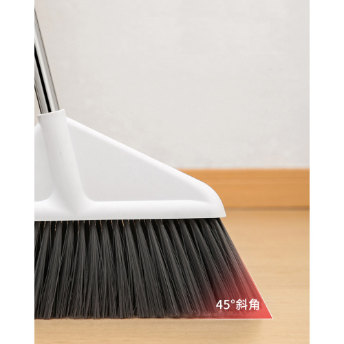 Plastic Broom Long Handle Broom with Soft Bristle