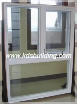 Vertical Sliding Aluminum Clading Wood Window (KDSW070)