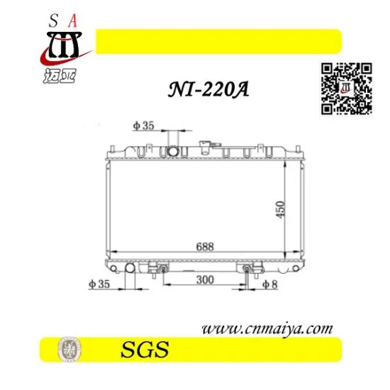 21460-8H303 autoparts for radiator