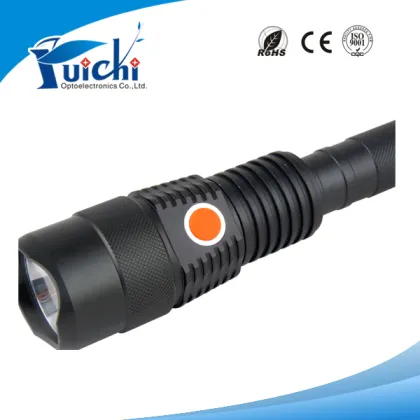 Aluminium rechargeable high power sanford flashlight/torch