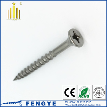 304 Stainless Countersunk Head wood screw