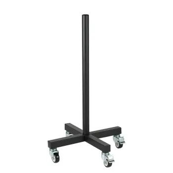 Define Fitness: Movable Bumper Plate Storage Rack for Gym Equipment