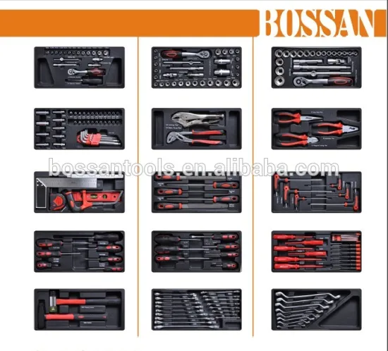 300pcs 7-Drawer Rolling Tool Cabinet