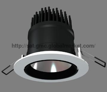COB 18W Energy Saving LED Spotlight, Recessed Down Light 28°