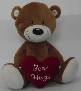 Lovely heart teddy bear doll bear doll