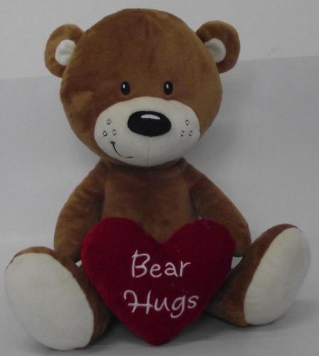Boneka beruang boneka teddy bear hati yang indah