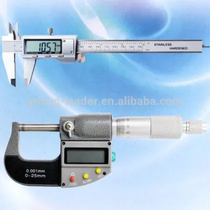 Mitutoyo type digital micrometer