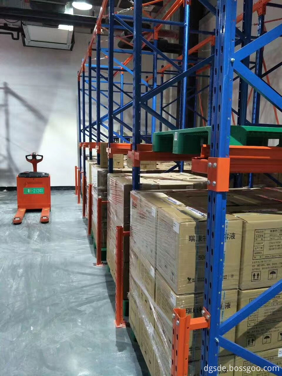 2 Layer Drive through Pallet Racking