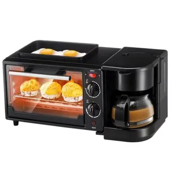 Hot Sale Factory: 3-in-1 Household Cake Bread Sandwich Coffee Maker for Breakfast