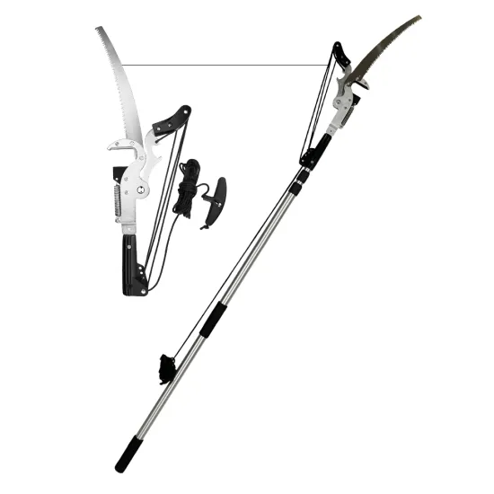 Eco-Friendly Manual Pruning Tool with Saw and Extension Tube