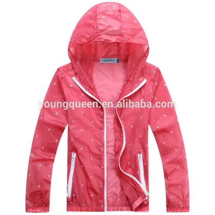 FSF1553 Cheap! lovers hooded shirt printing transparent spring summer sunscreen clothing