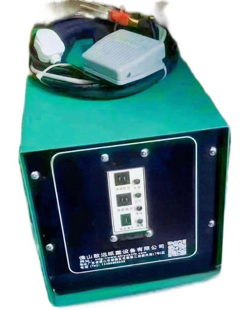 Easy operation pulp mould spot melding machine
