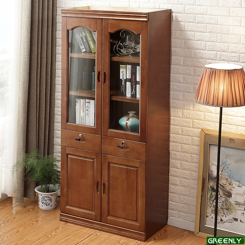 Bookshelves Display With Cabinet