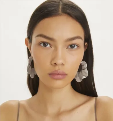 Women's Silver Hoop Earrings - Fashion Jewelry Earrings